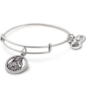 ALEX AND ANI Saint Christopher Charm Bangle